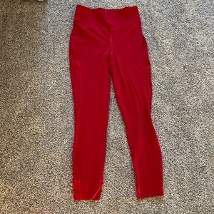 Lululemon base pace dark red size 6